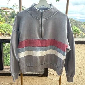 🧿PRICE FIRM🧿 Hippie Rose Gray Knit Top